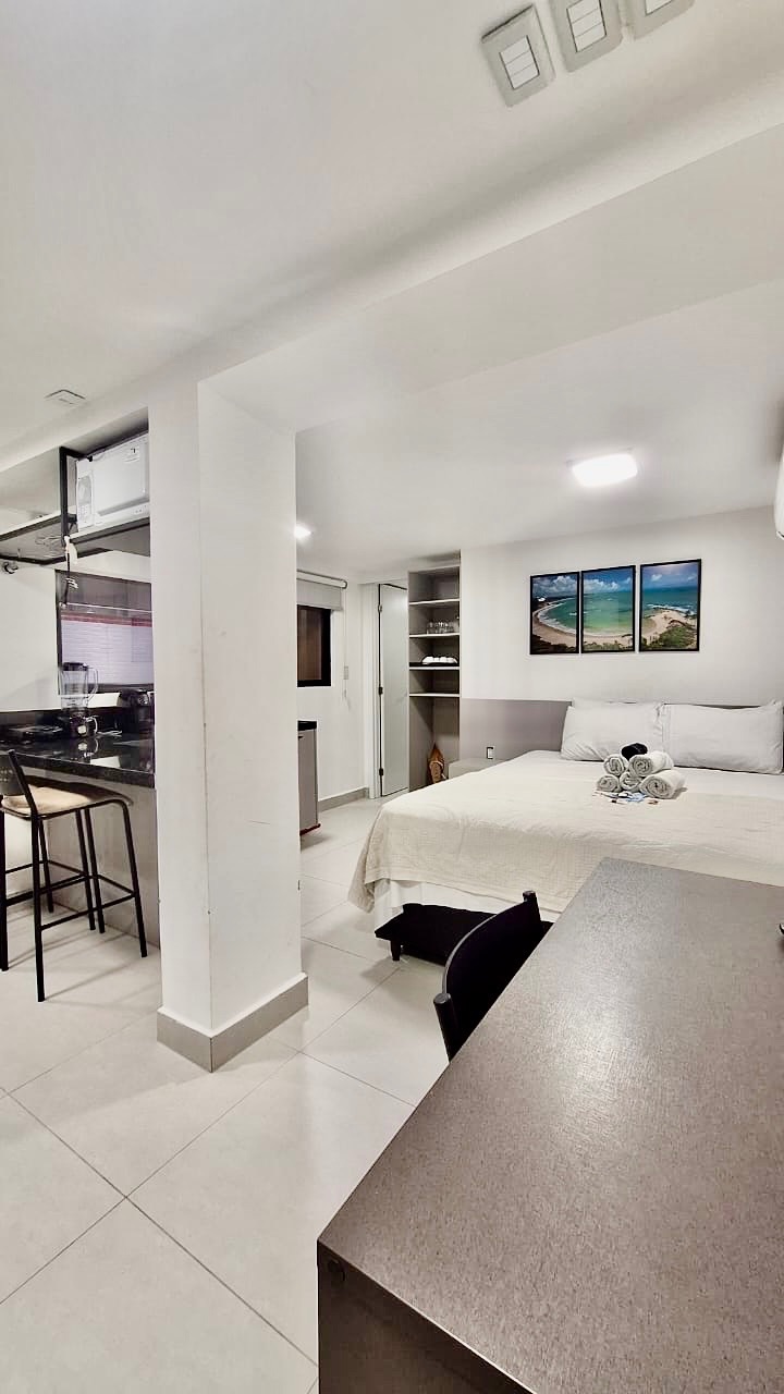 Flat 1 quartos (1 suíte) mobiliado à venda no Cabo Branco, em João Pessoa — foto 5